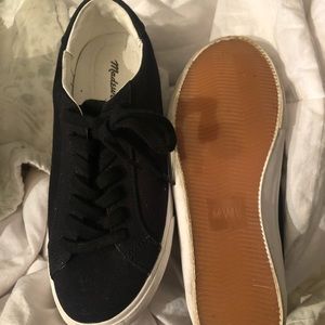 Madewell black tennis sneakers